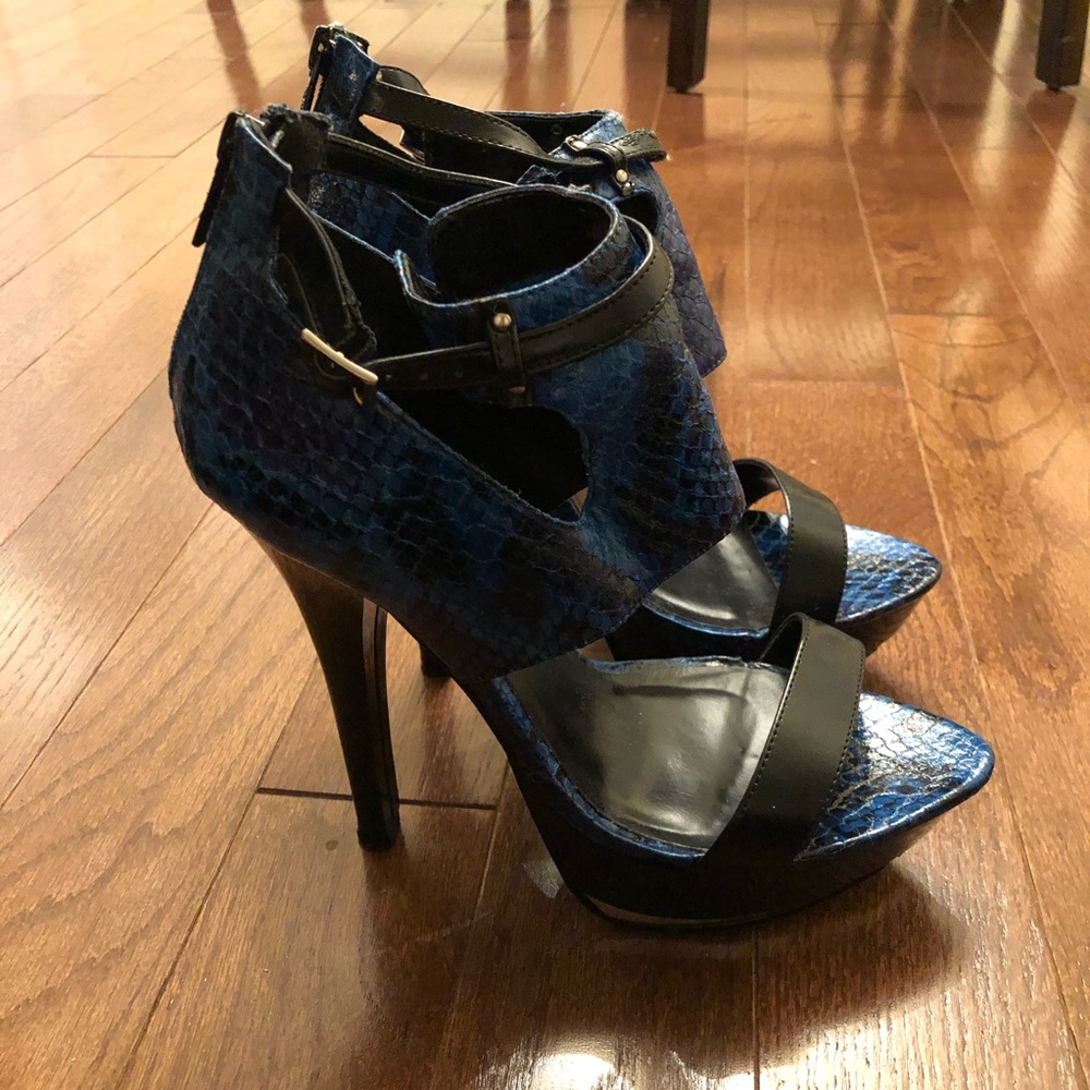 Snakeskin heels